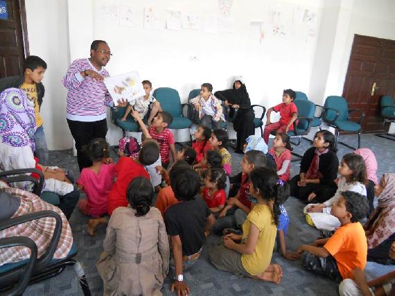 Inside the school. (Courtesy of Relief Team - فريق إغاثة اليمن – صنعاء)
