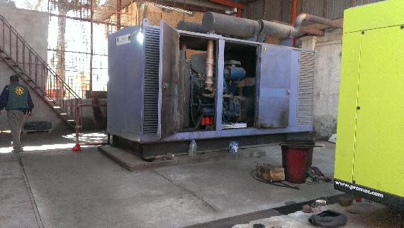 Another view of the Generator that supports Al-Kuwait Hospital with electricity