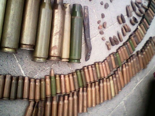 Bullets readily available for sale in arms market in Taiz (Photographer: Correspondent #14)