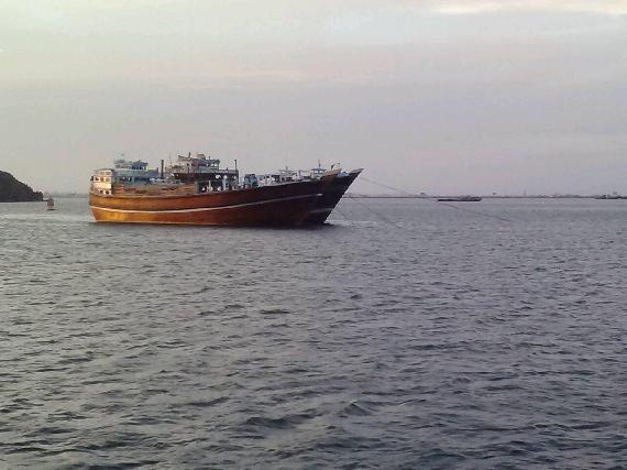 Refugee Smuggler boat from Yemen to Djibouti
